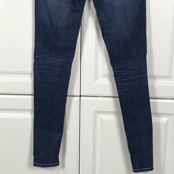 AG Adriano Goldschmied 27R The Legging Super Skinny Ankle Jeans Distressed RIps - Picture 7 of 10